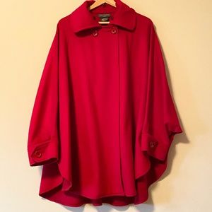 Wool Red Cape